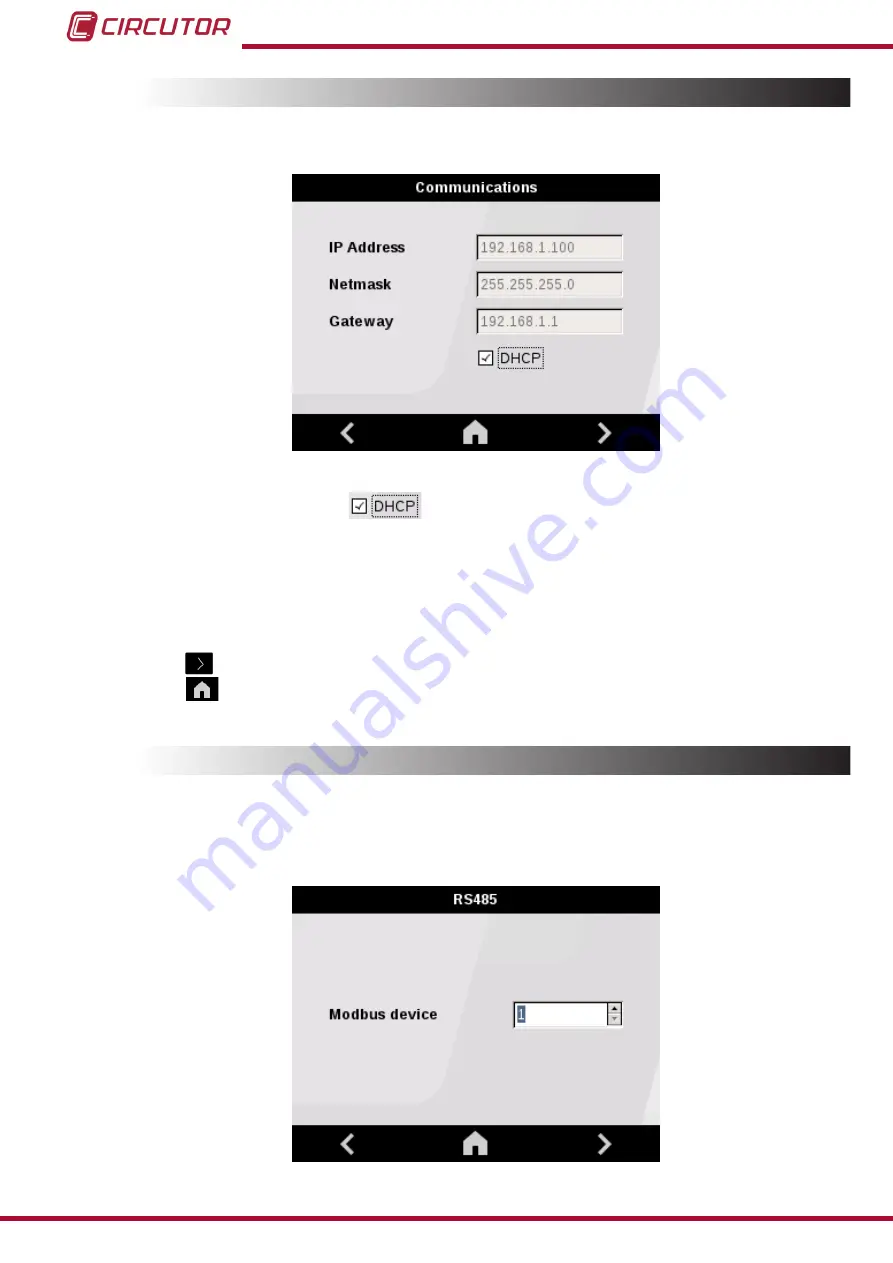 Circutor AFQevo Instruction Manual Download Page 70