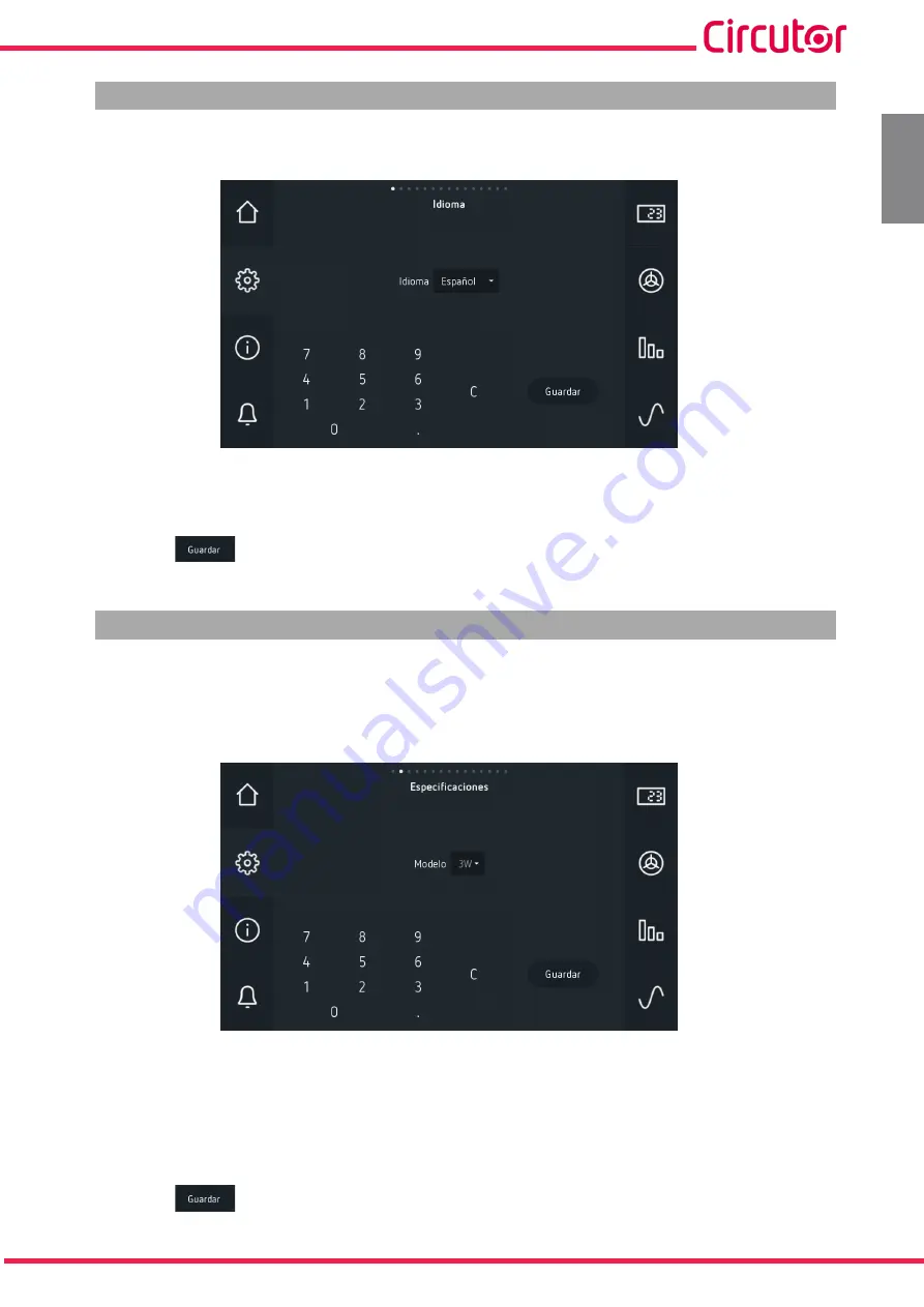 Circutor AFQm IP54 Скачать руководство пользователя страница 55