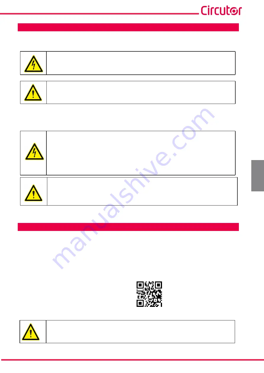 Circutor AFQm IP54 Instruction Manual Download Page 89