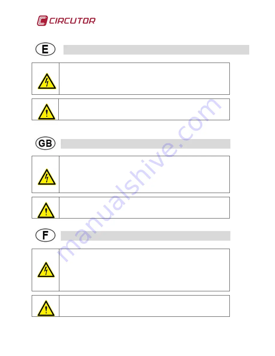 Circutor Getest Instruction Manual Download Page 2