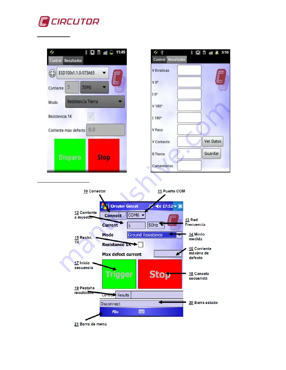 Circutor Getest Instruction Manual Download Page 14