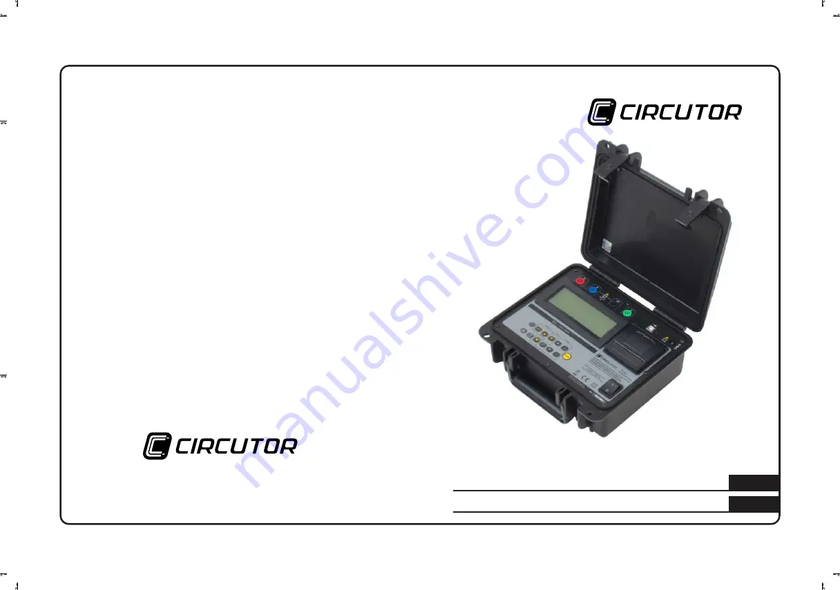 Circutor TL-6e Скачать руководство пользователя страница 1