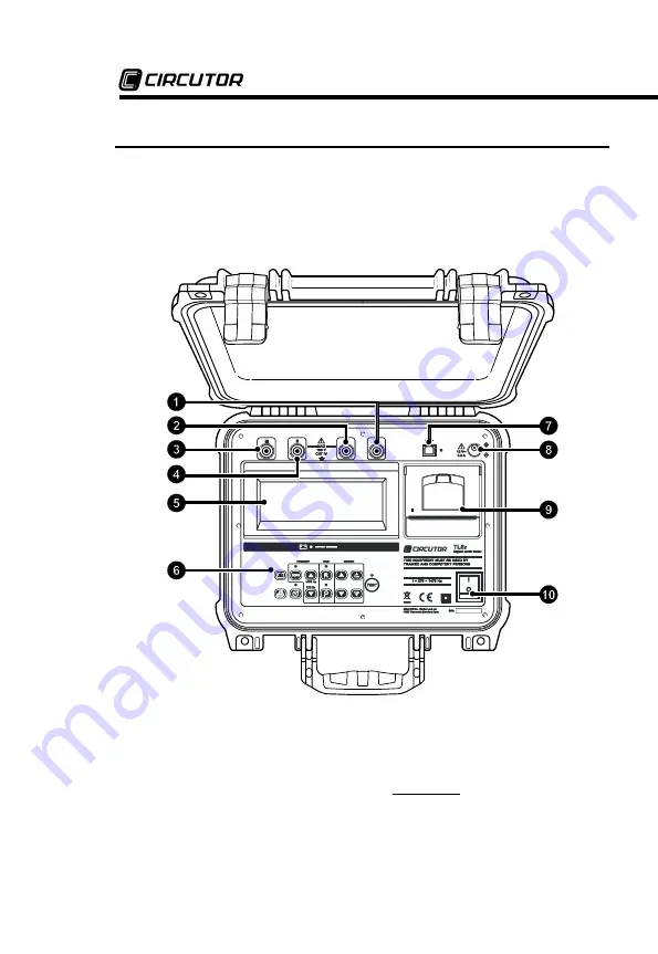 Circutor TL-6e Скачать руководство пользователя страница 7