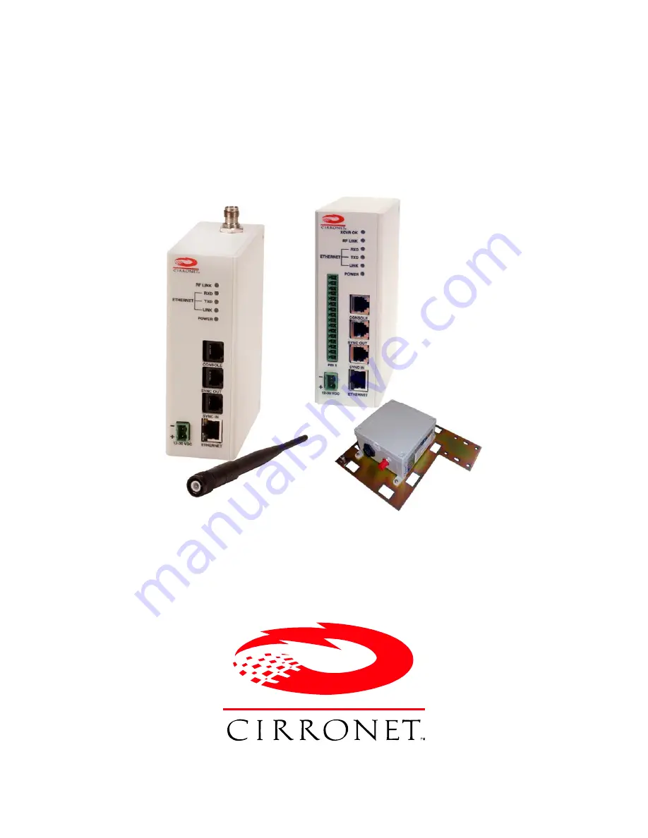 Cirronet CR-SEH User Manual Download Page 1