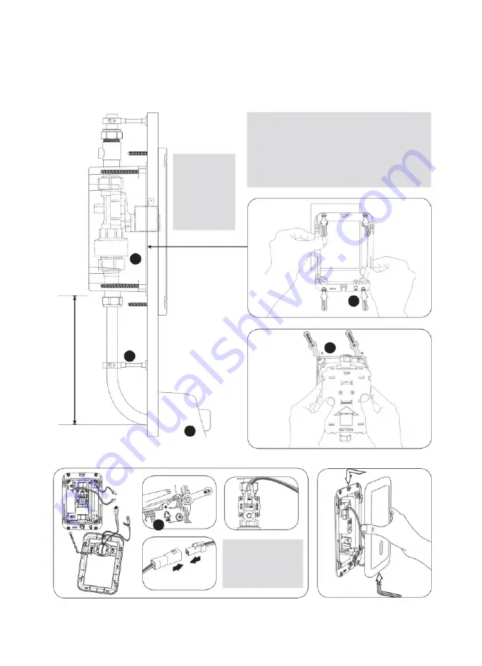 Cistermiser Direct Flush Accessible Installation Manual Download Page 8