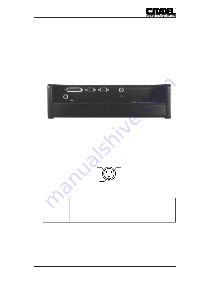 Citadel TouchStar TS3000 User Manual Download Page 15