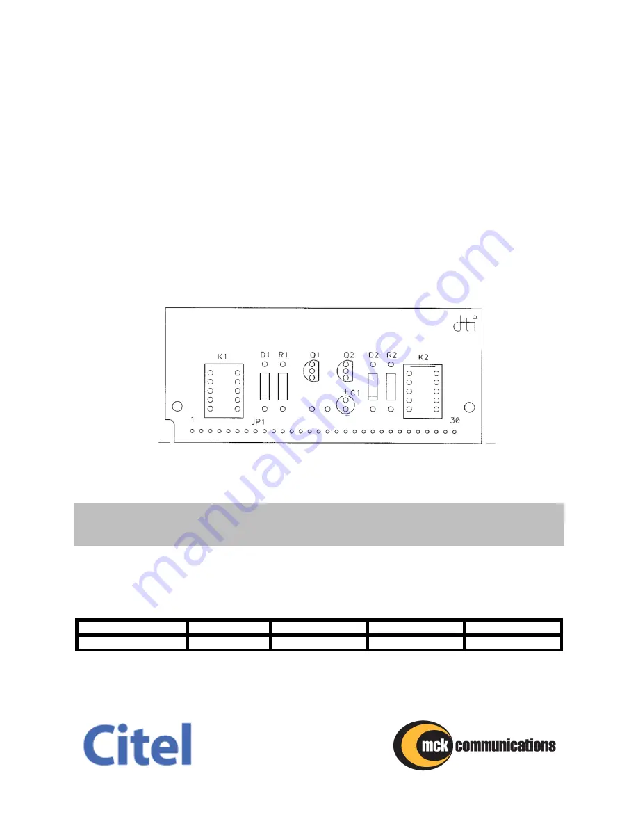 Citel EDAC Installation Manual Download Page 20