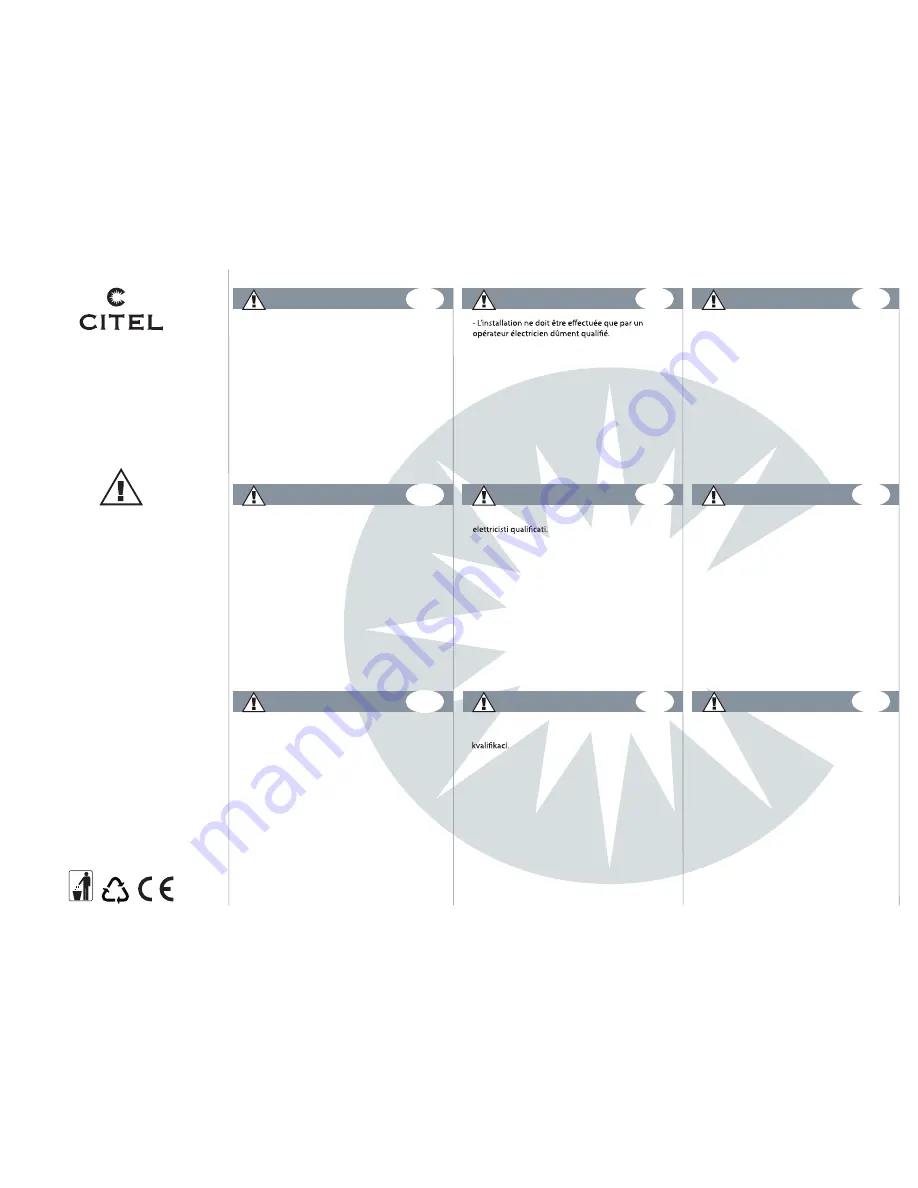 Citel MJ8-POE-A Installation Instructions Download Page 2