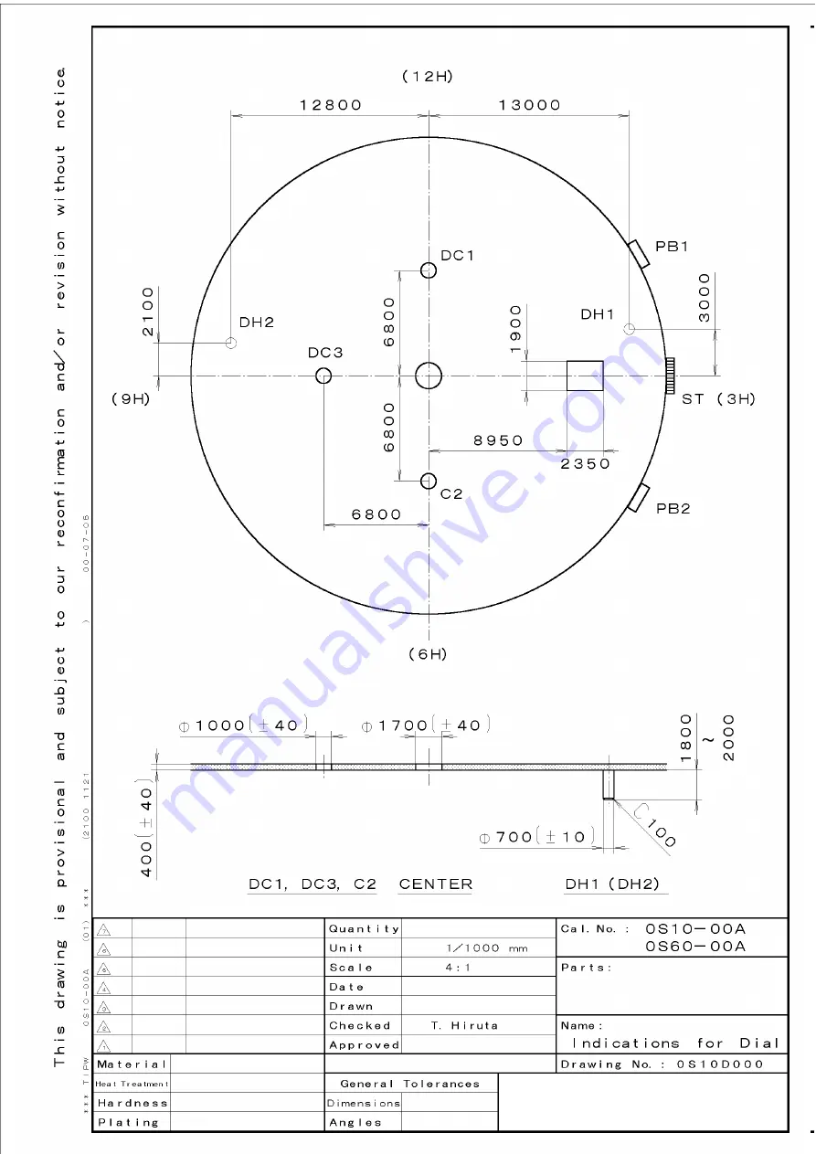 Citizen 0S25 Скачать руководство пользователя страница 8