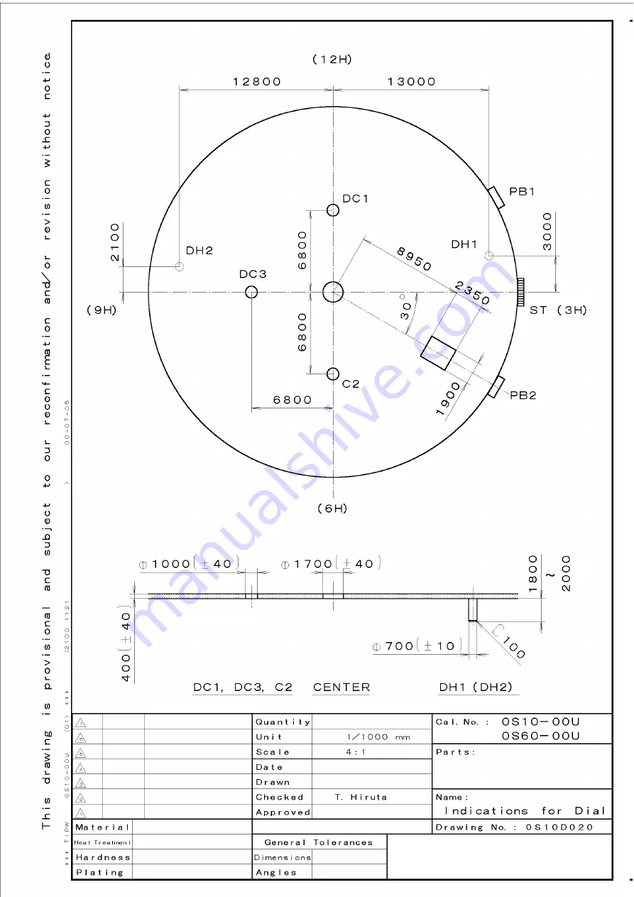 Citizen 0S25 Скачать руководство пользователя страница 10