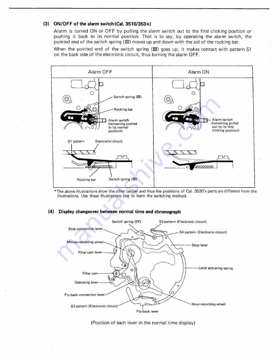 Citizen 3510A-12 Technical Information Download Page 22