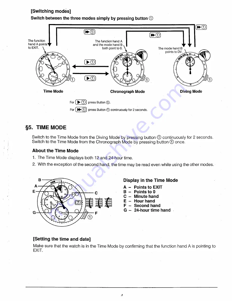 Citizen 3740-04 Technical Information Download Page 6