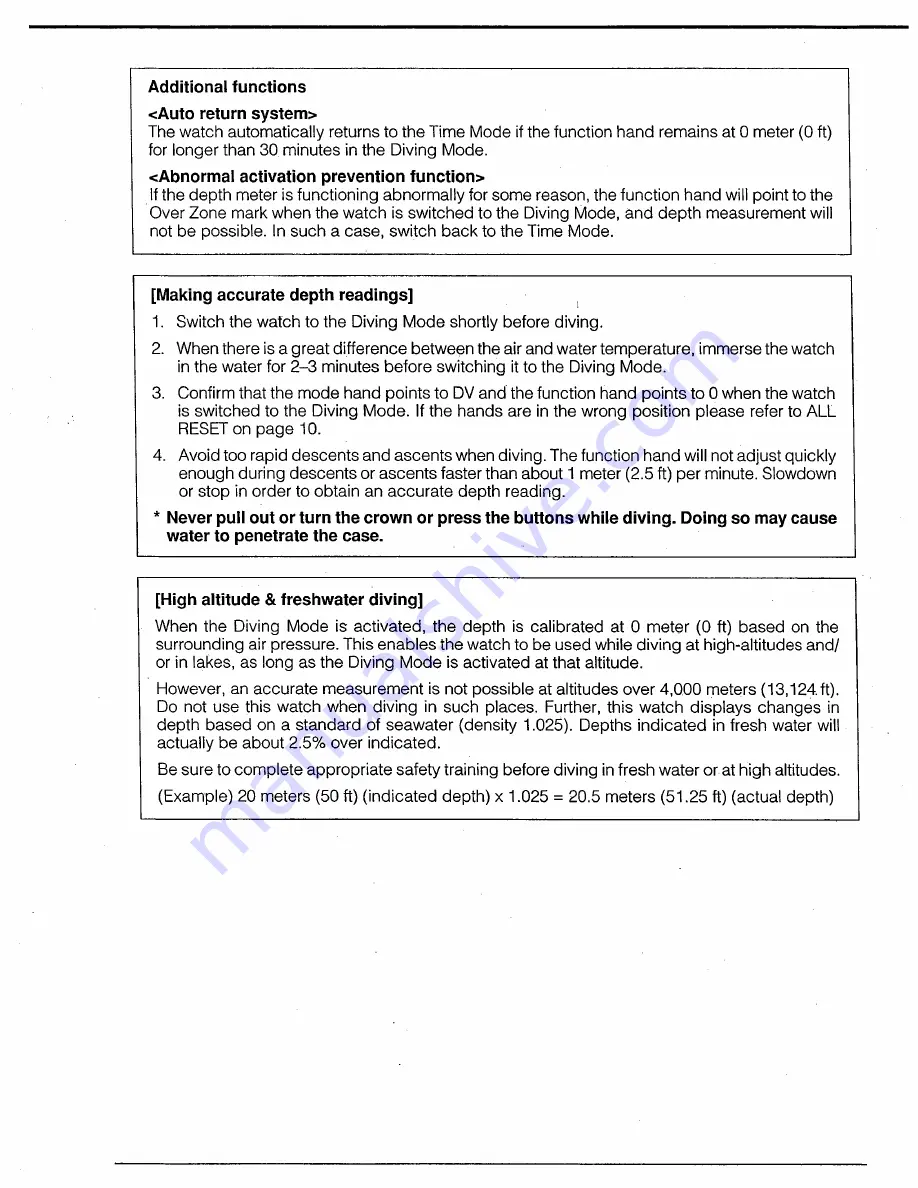 Citizen 3740-04 Technical Information Download Page 9