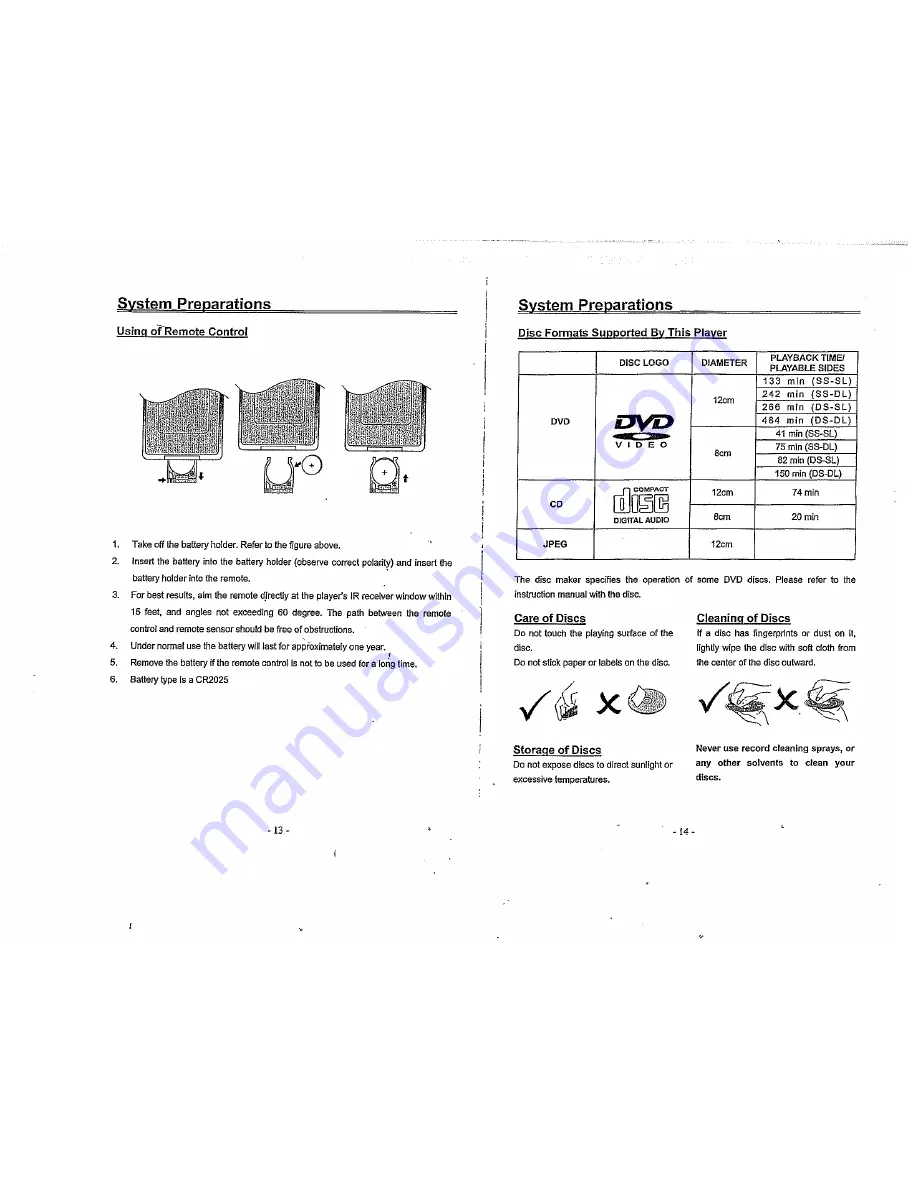 Citizen C08PDV10 User Manual Download Page 8