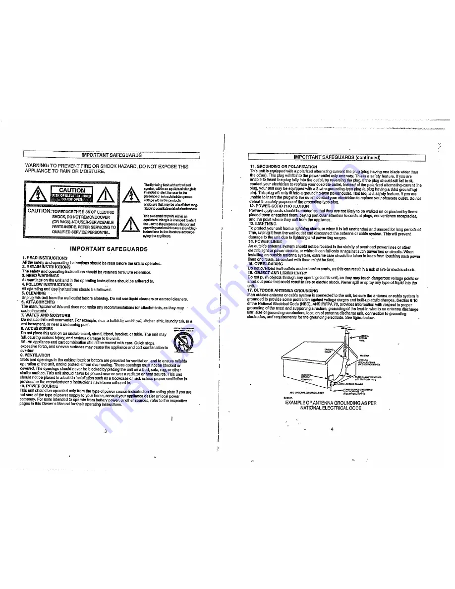 Citizen C20404 User Manual Download Page 3