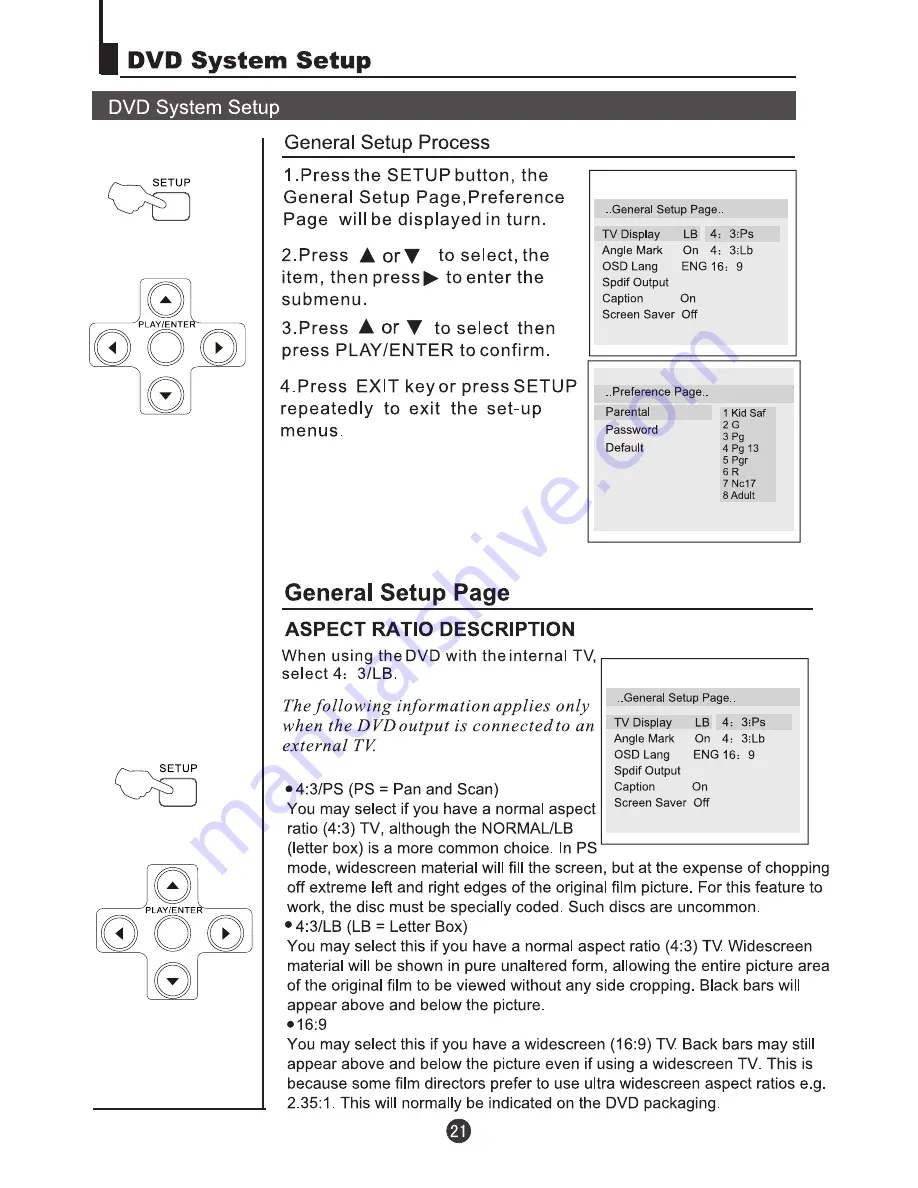 Citizen C20D200V User Manual Download Page 23