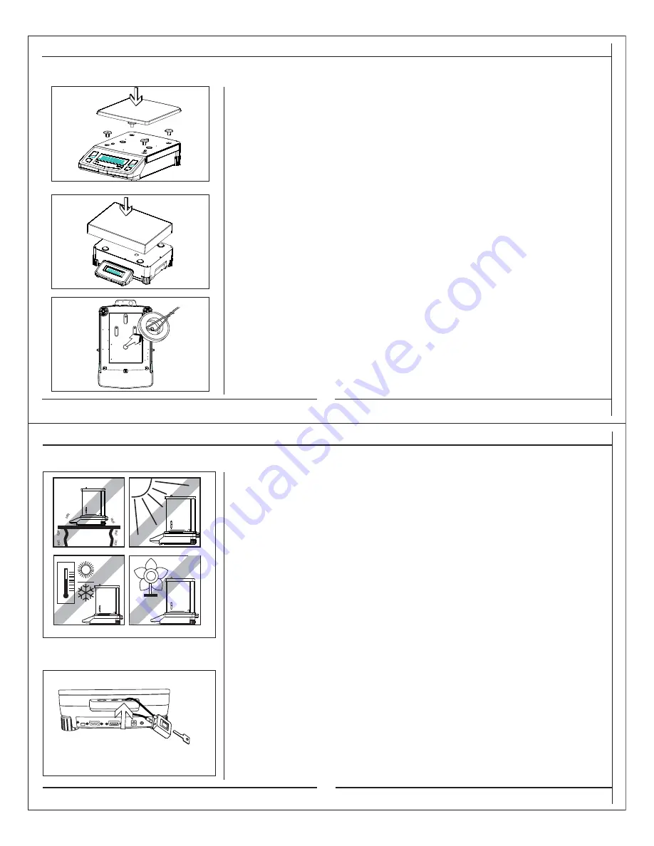 Citizen CARAT BALANCES CT103 Operating Manual Download Page 7