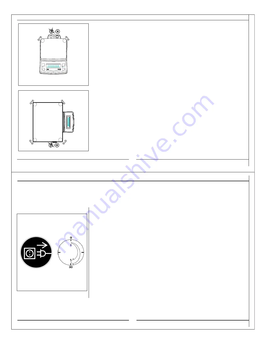 Citizen CARAT BALANCES CT103 Operating Manual Download Page 8