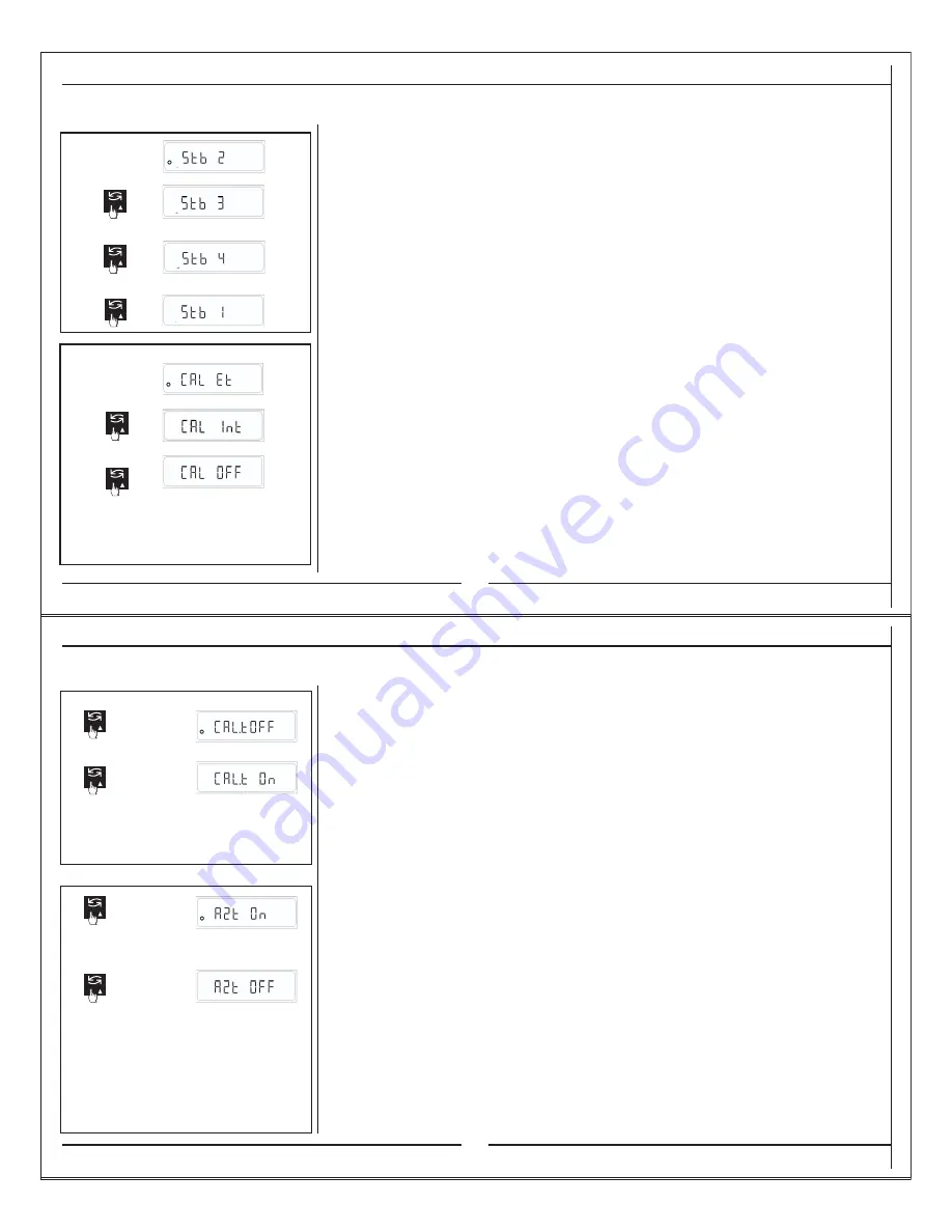 Citizen CARAT BALANCES CT103 Operating Manual Download Page 20