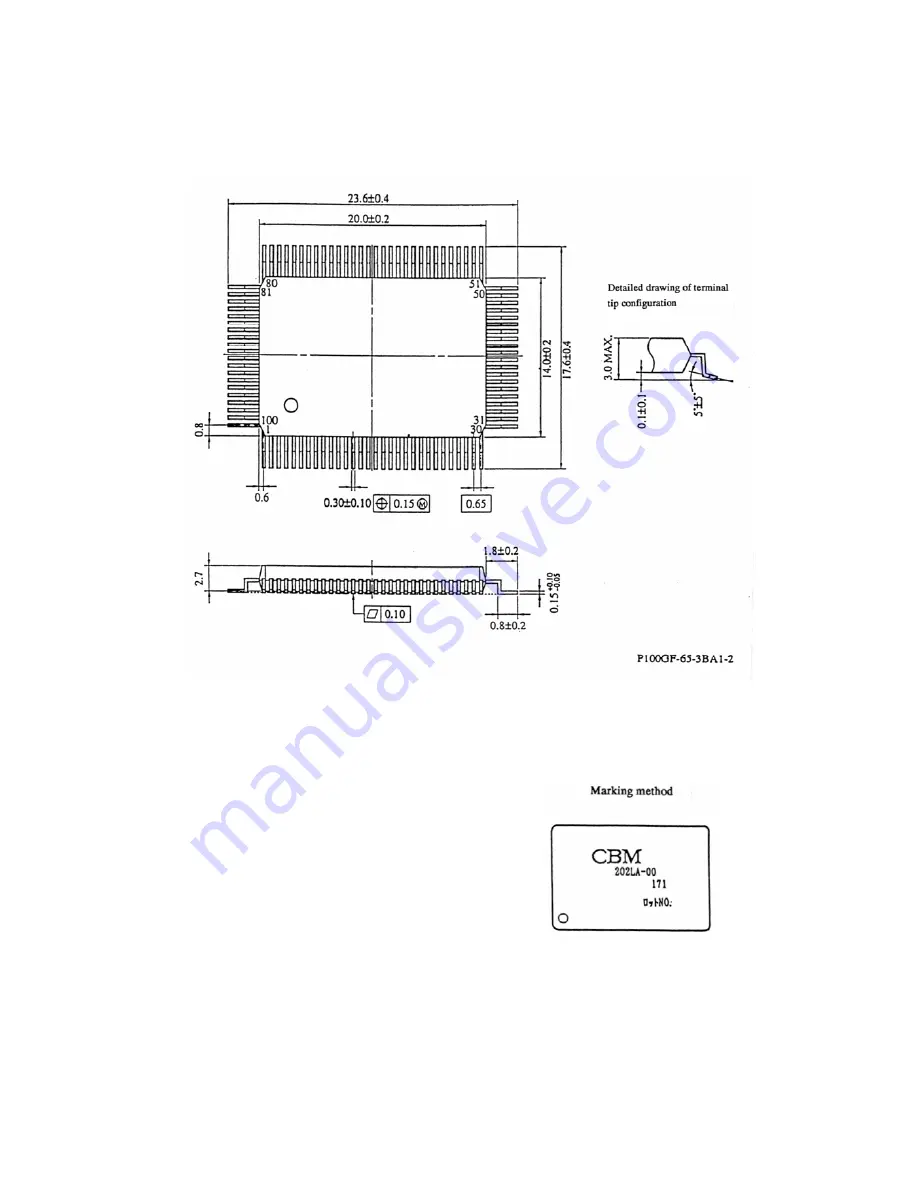 Citizen CBM-202LA s Specifications Download Page 21