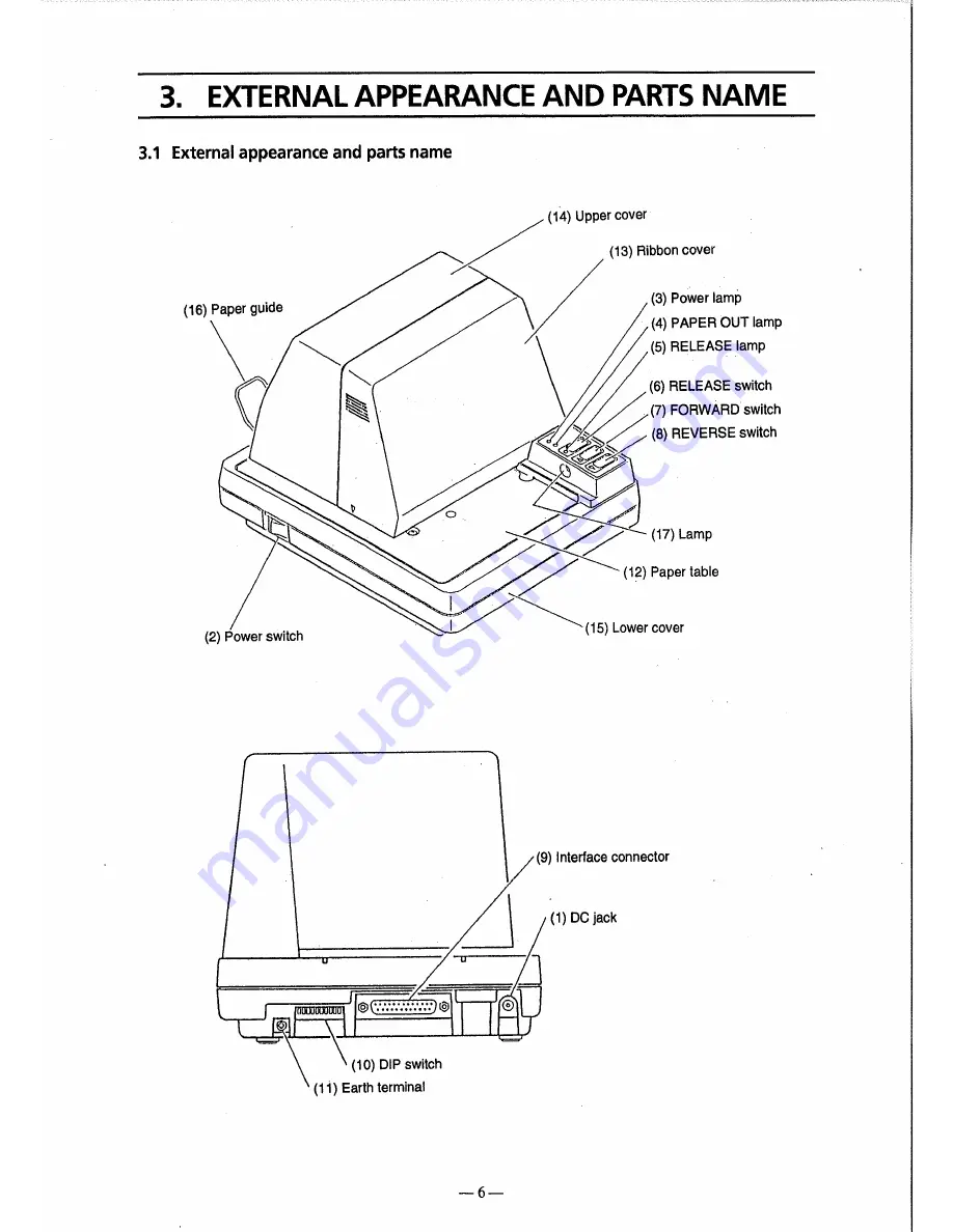 Citizen CBM-810 User Manual Download Page 9