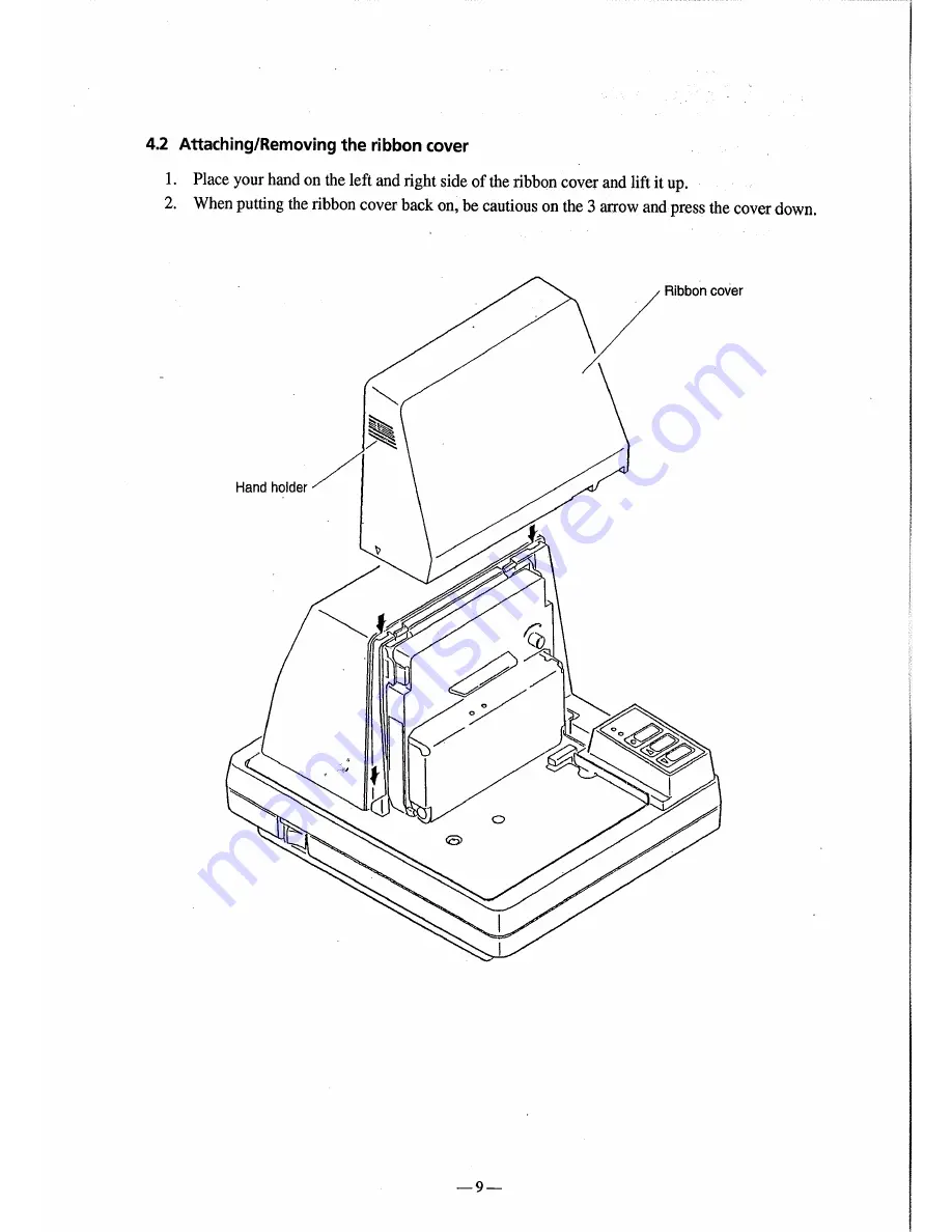 Citizen CBM-810 User Manual Download Page 12