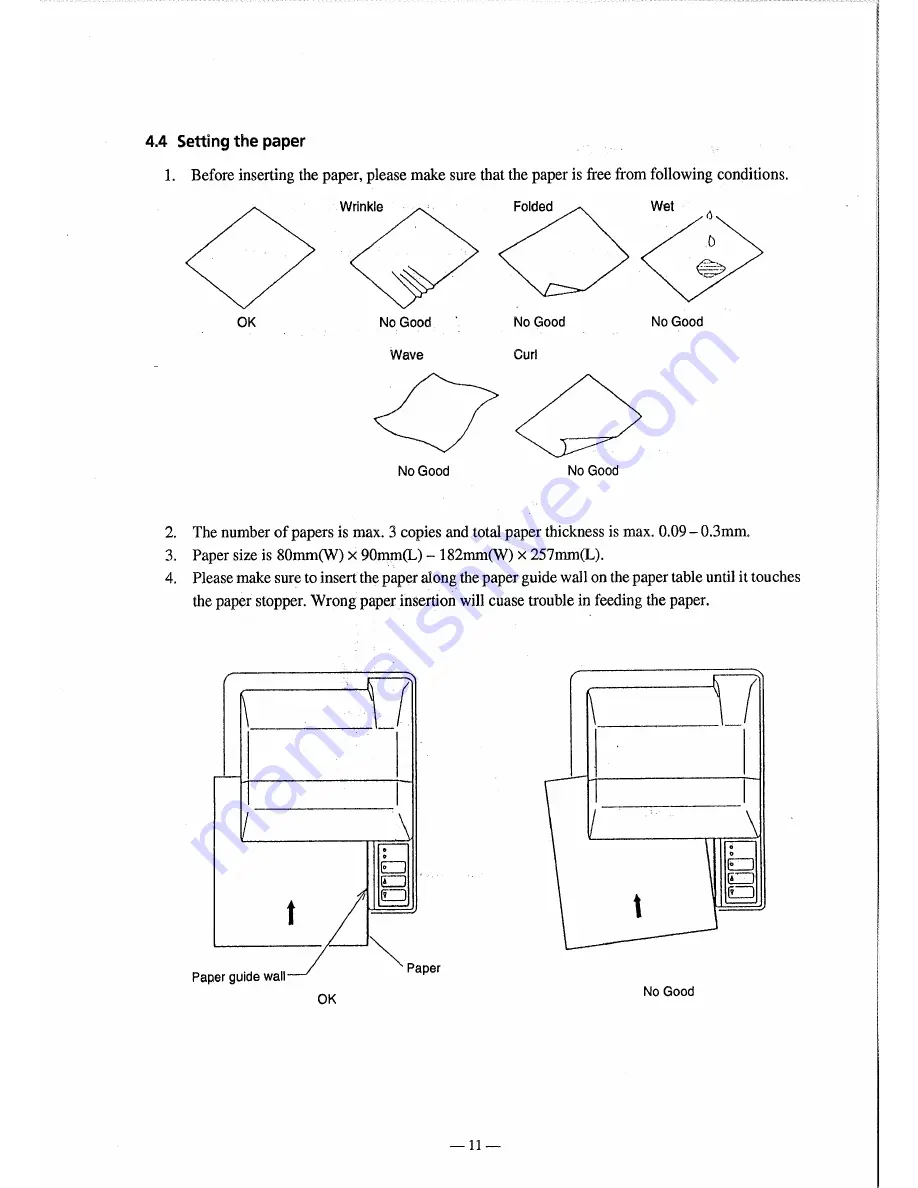 Citizen CBM-810 User Manual Download Page 14