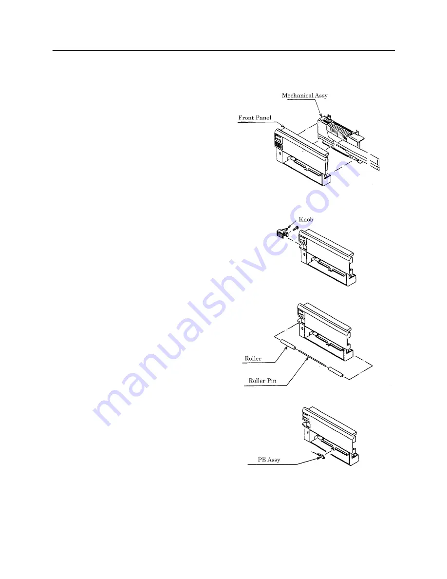 Citizen CBM-920 Service Manual Download Page 7