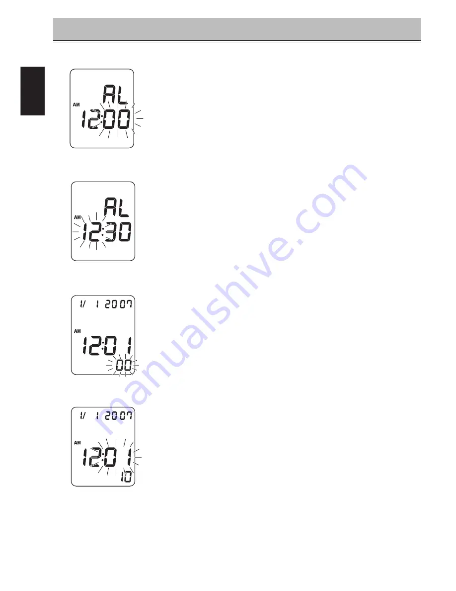 Citizen CH-462E Instruction Manual Download Page 14