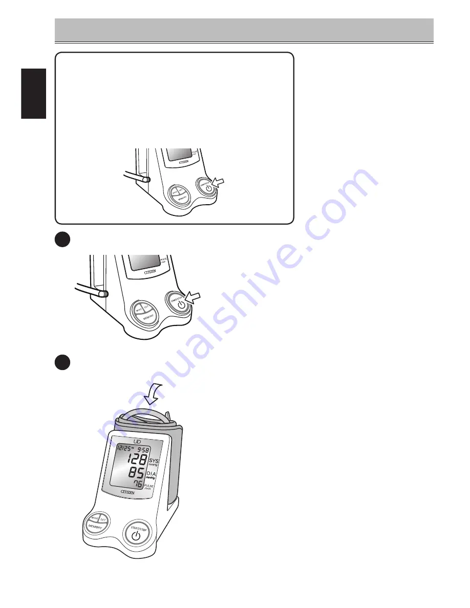 Citizen CH-462E Instruction Manual Download Page 22