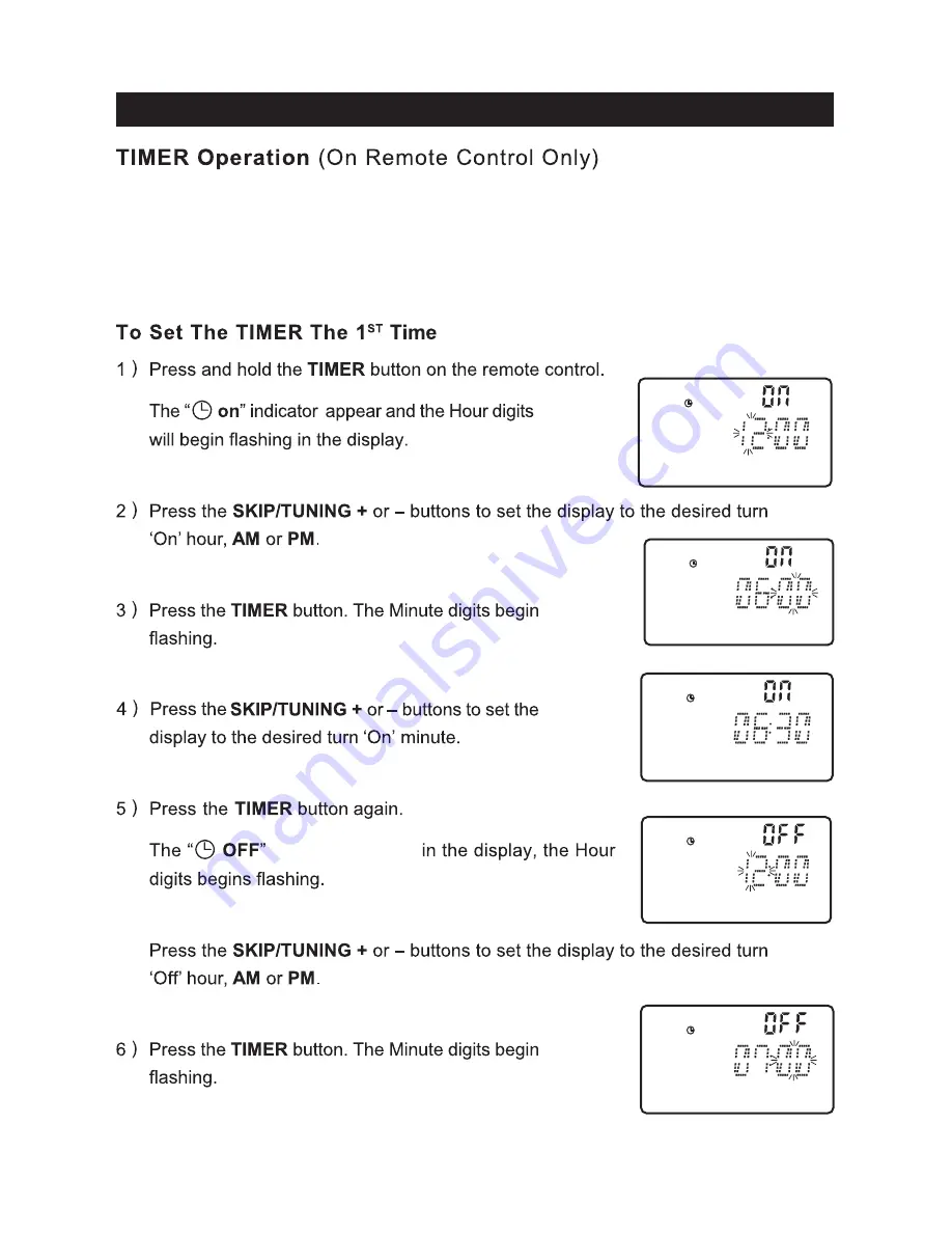 Citizen CS854 User Manual Download Page 36