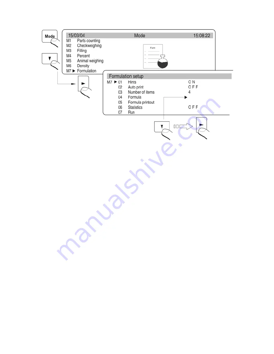 Citizen CX 165 Operating Instructions Manual Download Page 52