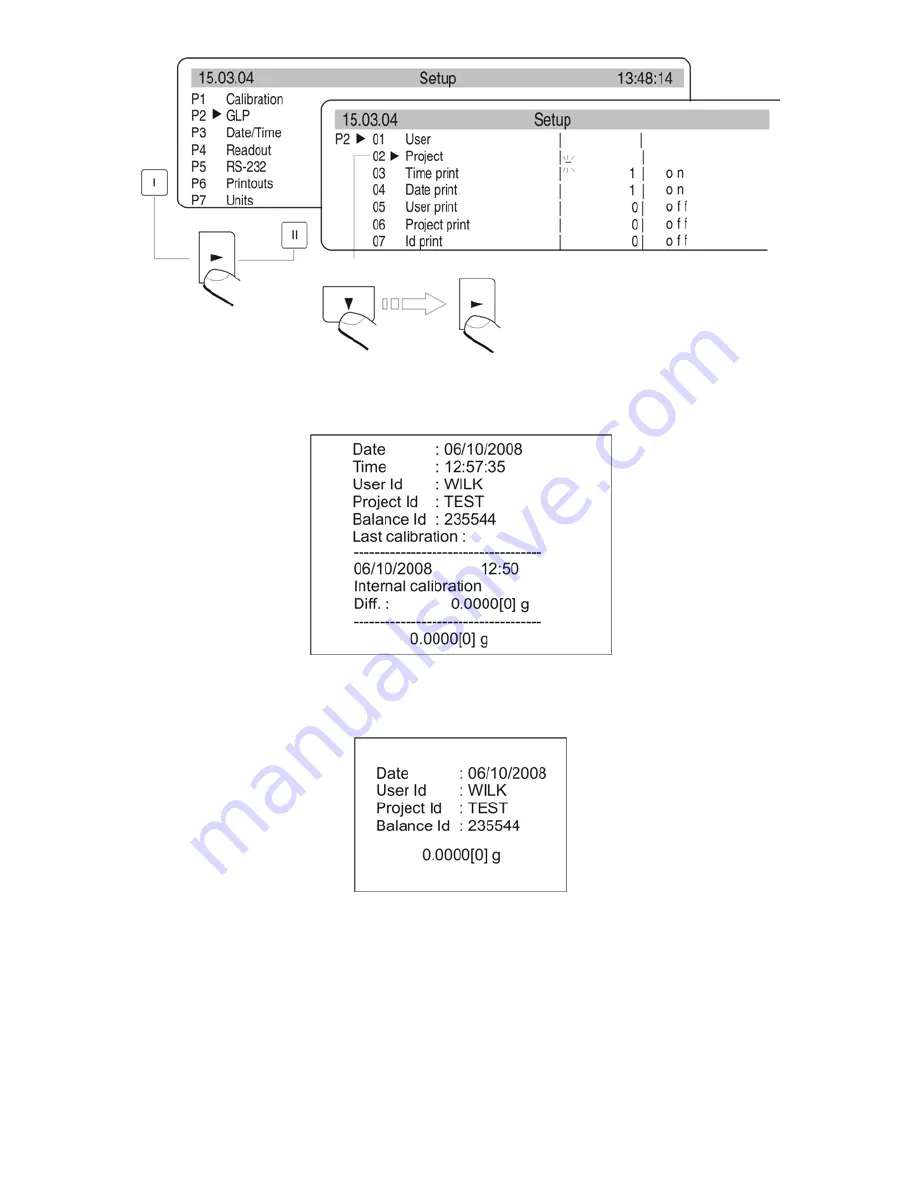 Citizen CX 165 Operating Instructions Manual Download Page 61