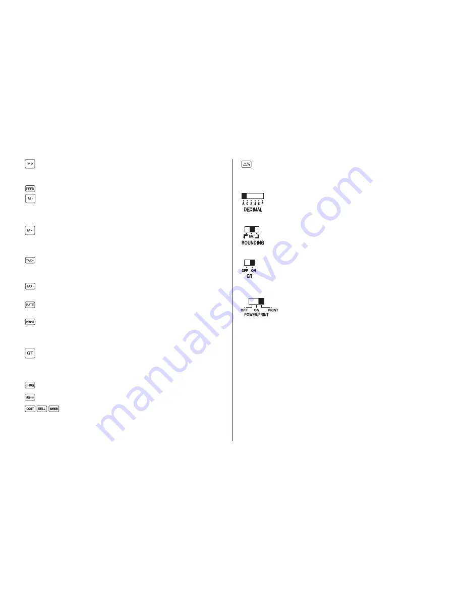 Citizen CX-185III Instruction Manual Download Page 15