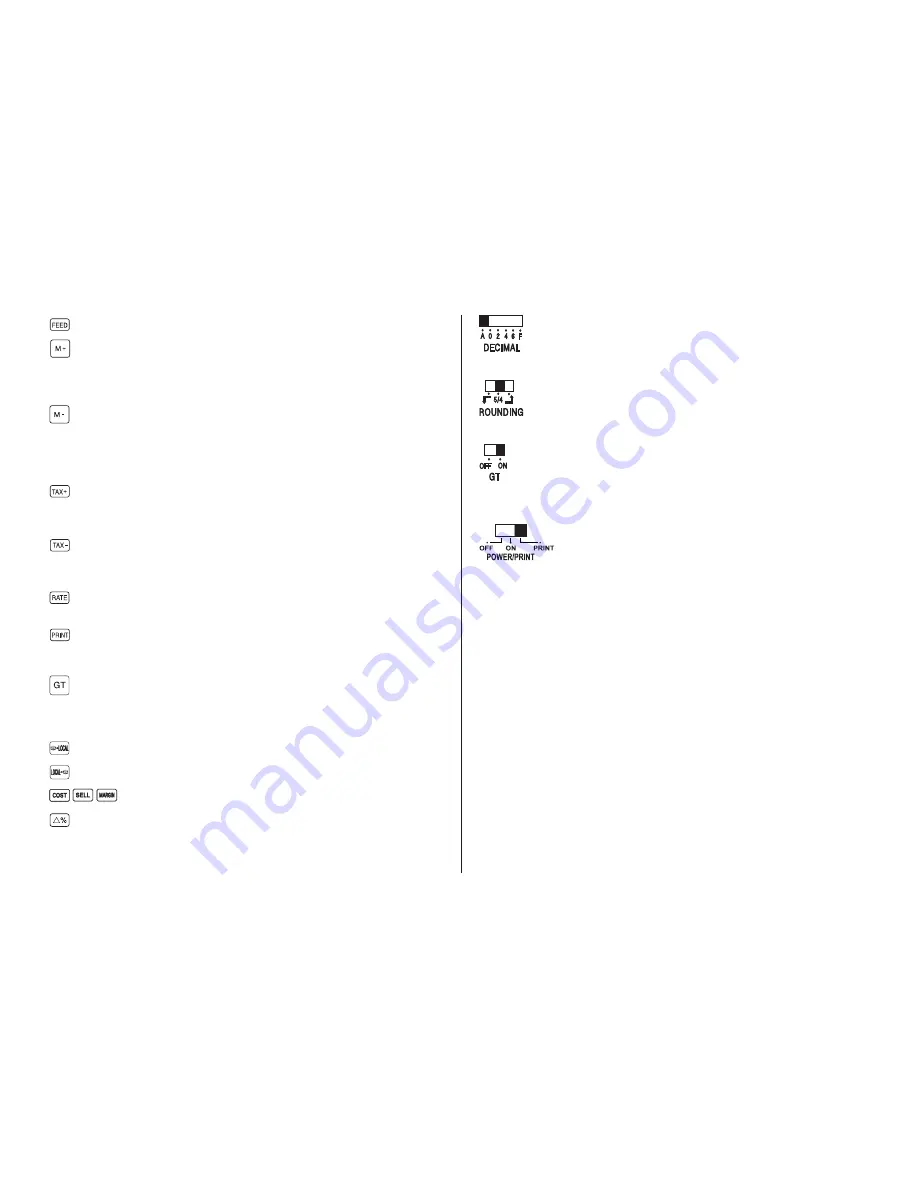 Citizen CX-185III Instruction Manual Download Page 23