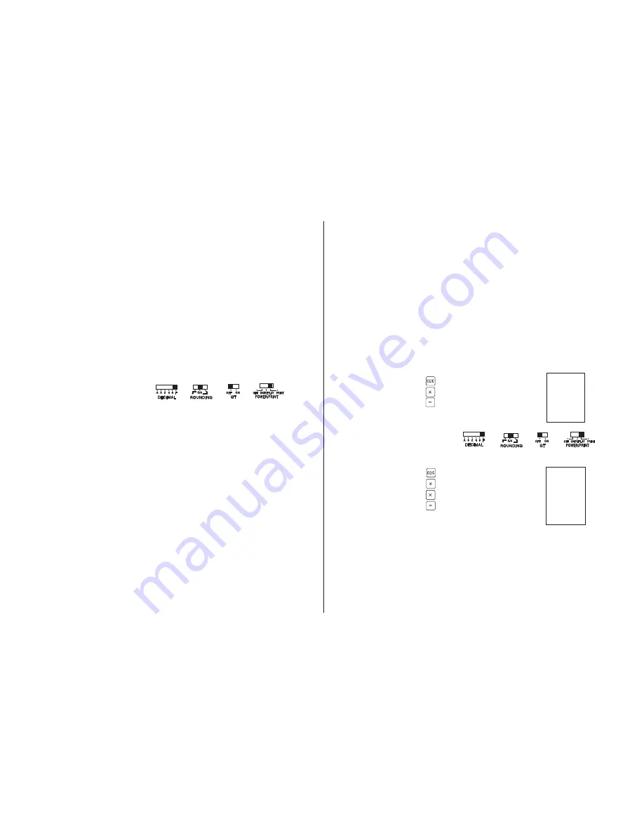 Citizen CX-185III Instruction Manual Download Page 32