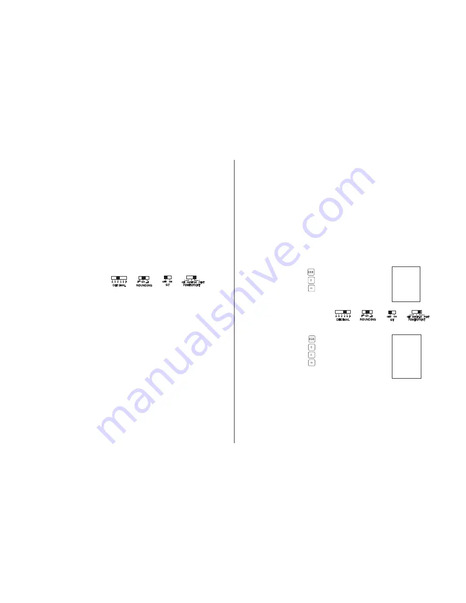 Citizen CX-185III Instruction Manual Download Page 33