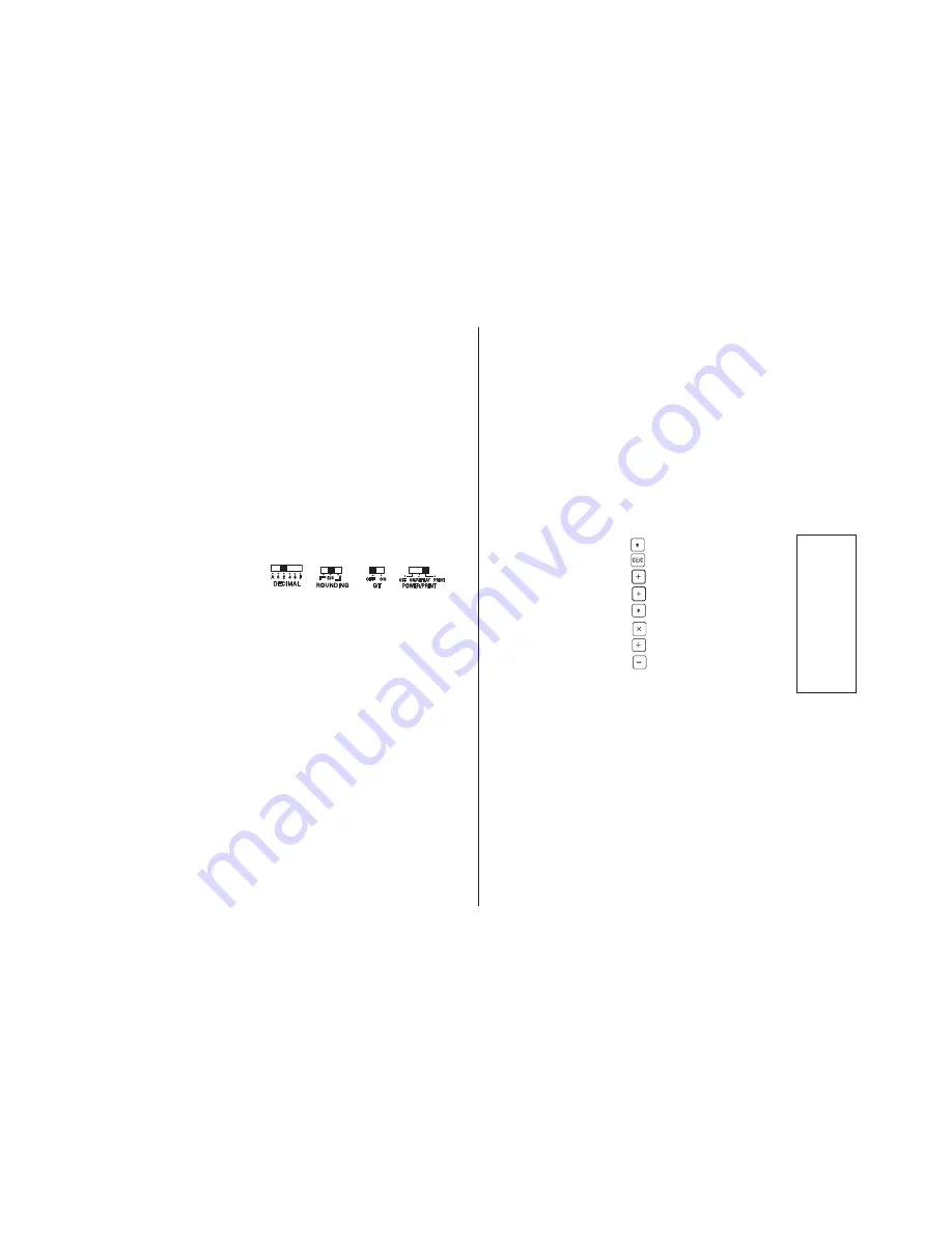 Citizen CX-185III Instruction Manual Download Page 34