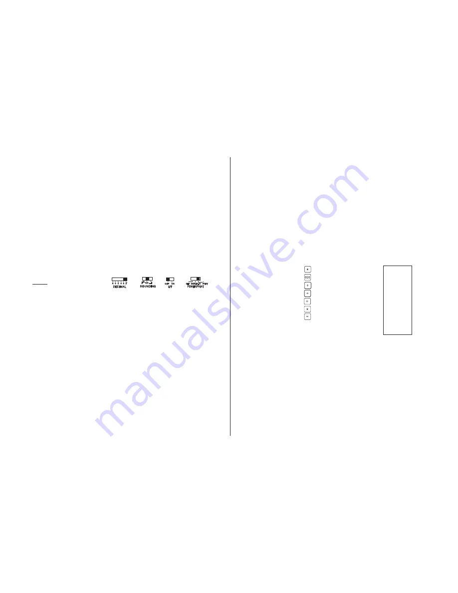 Citizen CX-185III Instruction Manual Download Page 37