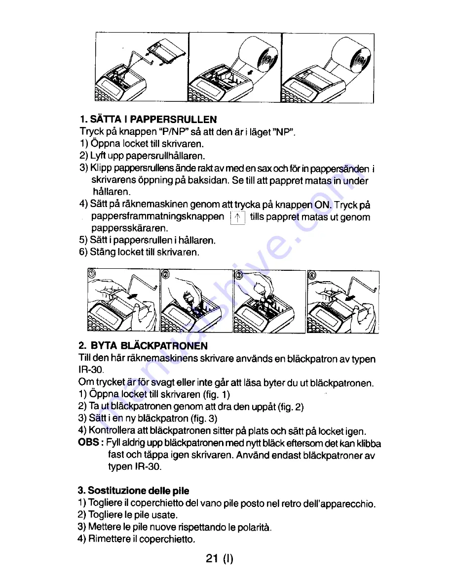 Citizen CX-77BIII Instruction Manual Download Page 22