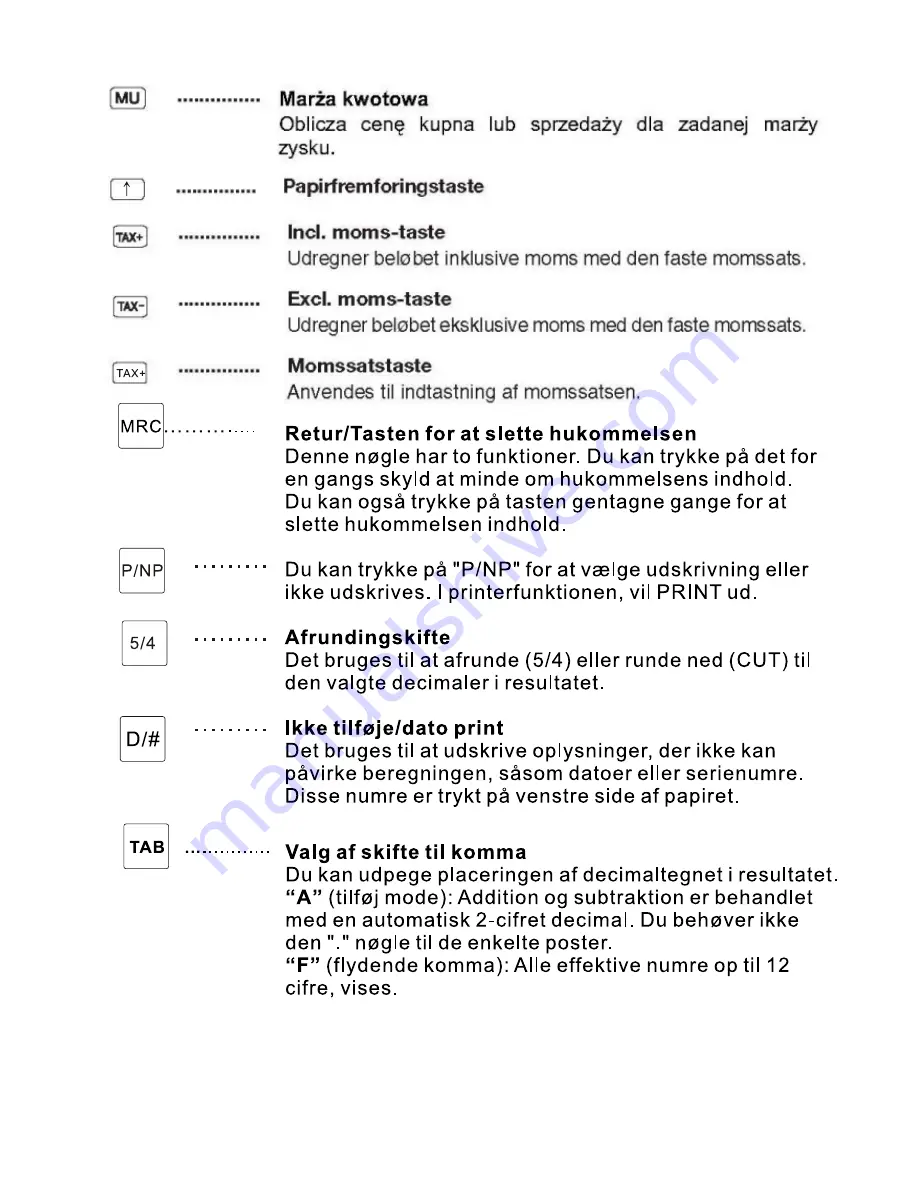 Citizen CX-77BN Instruction Manual Download Page 65