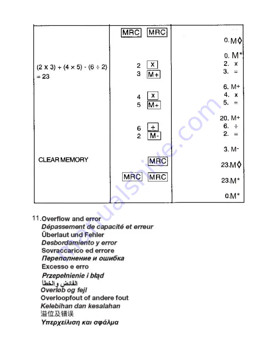 Citizen CX-77BN Instruction Manual Download Page 104