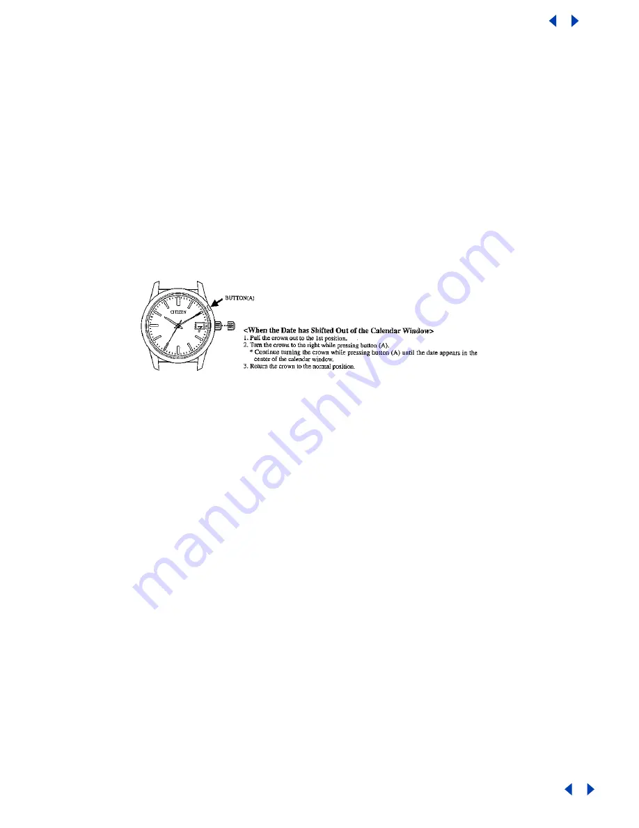 Citizen E76 Series Setting Instructions Manual Download Page 6