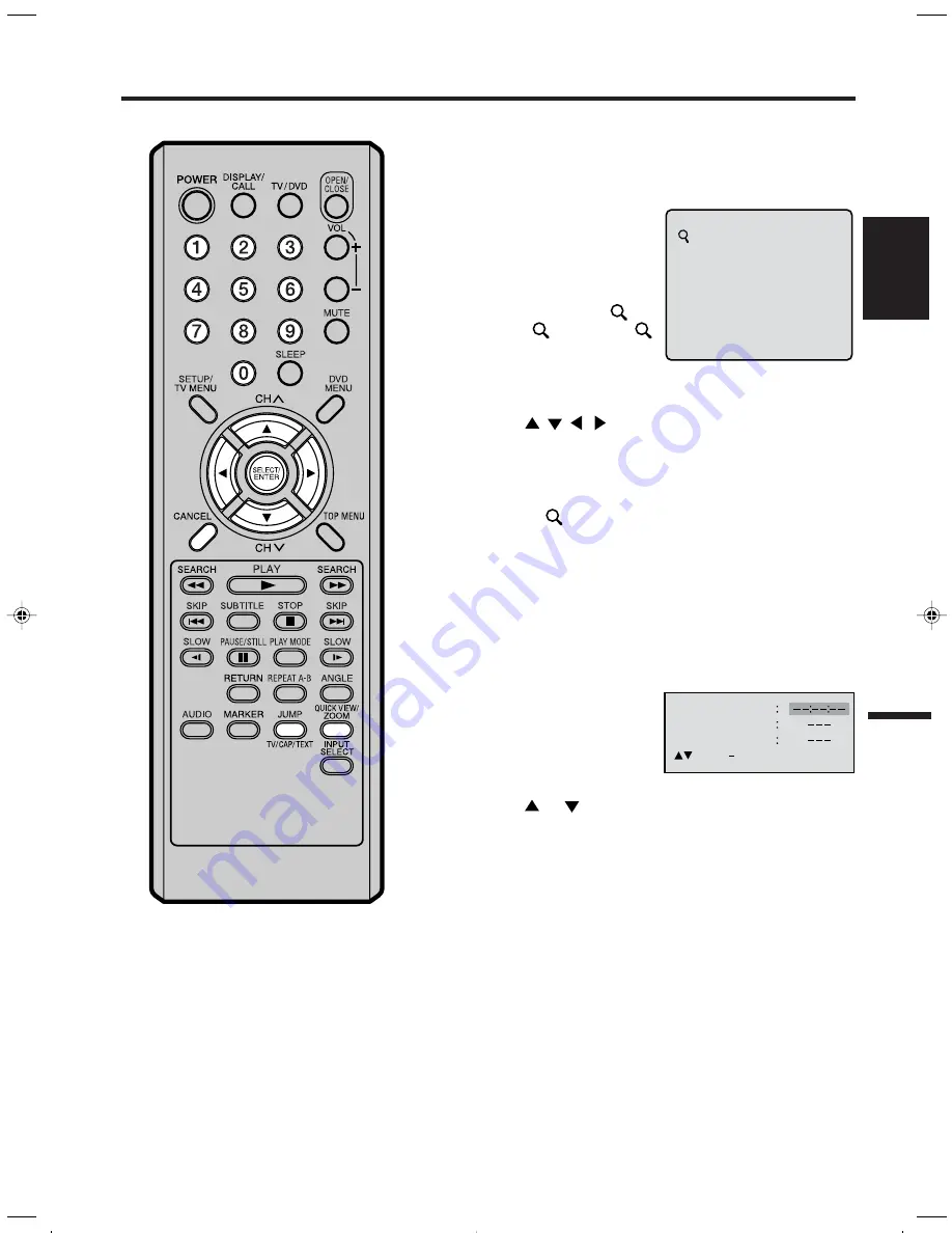 Citizen JDVD1900B Instruction Manual Download Page 27