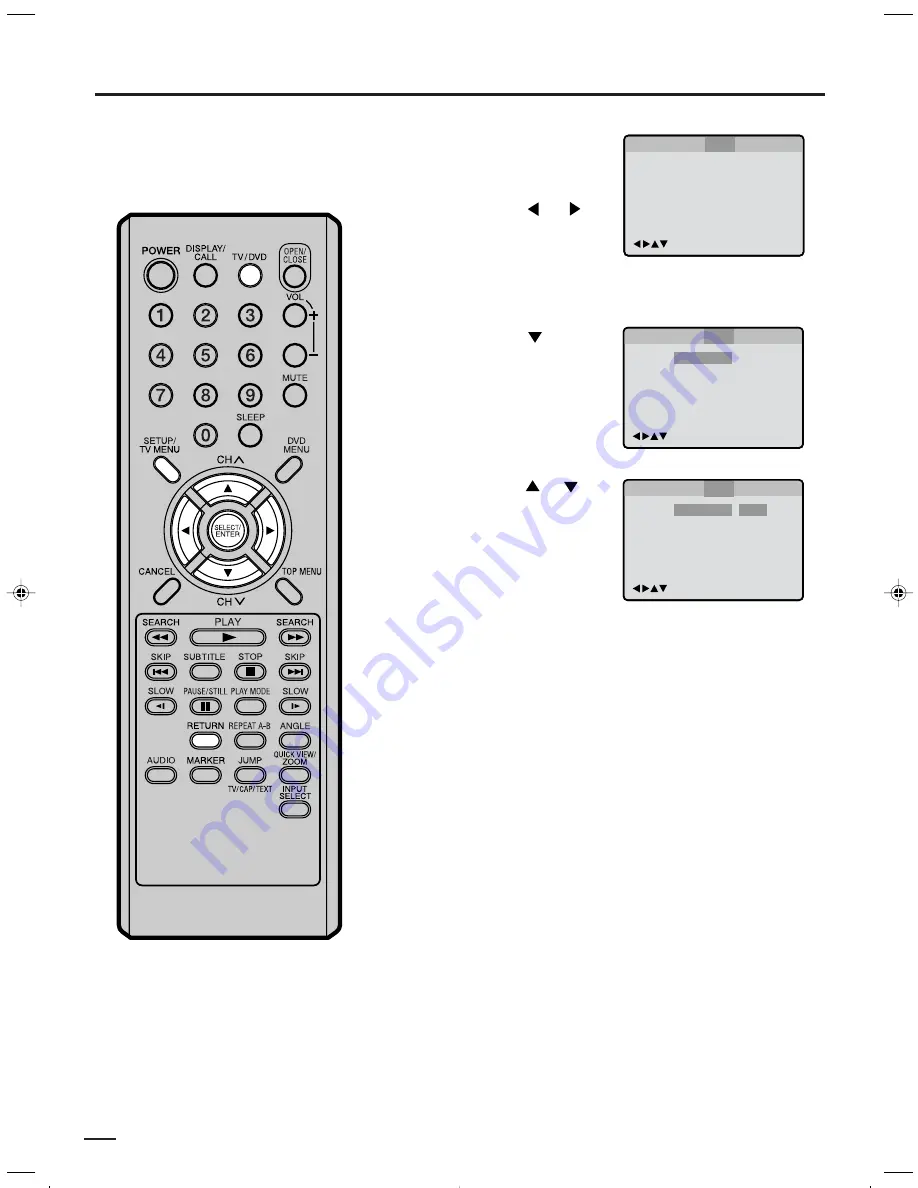 Citizen JDVD1900B Скачать руководство пользователя страница 82