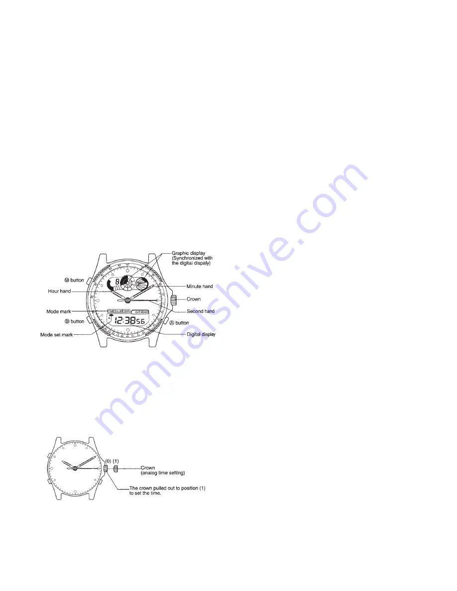 Citizen JM8XXX Instruction Manual Download Page 1