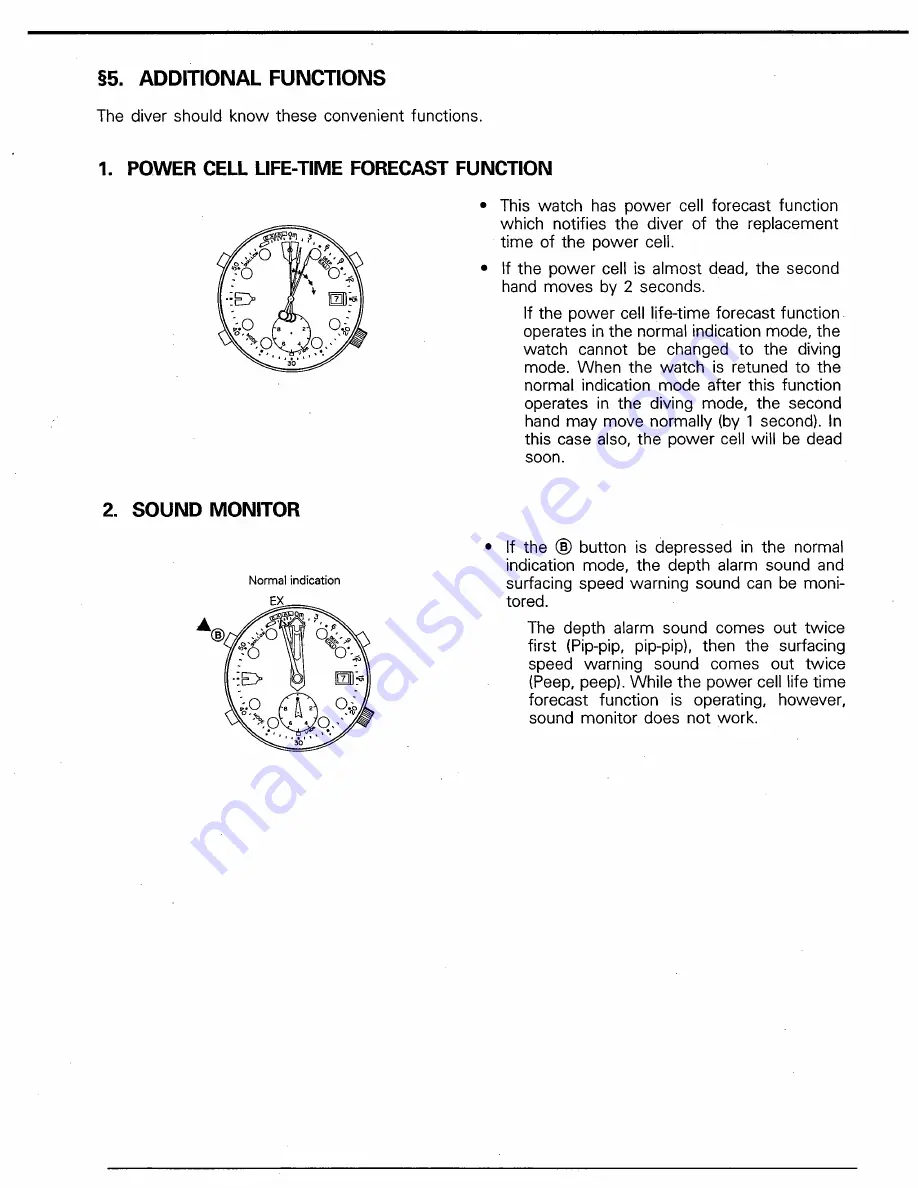 Citizen Quartz 5819 Скачать руководство пользователя страница 19