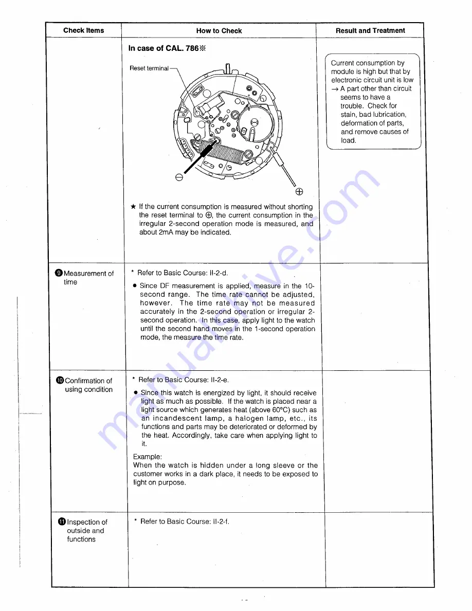 Citizen Quartz 7810 Скачать руководство пользователя страница 14