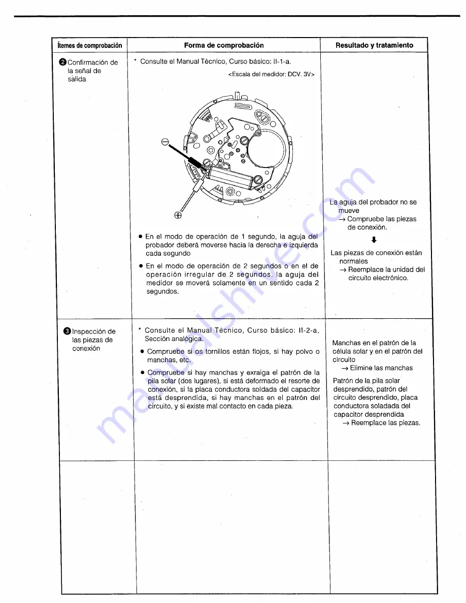 Citizen Quartz 7810 Technical Information Download Page 23