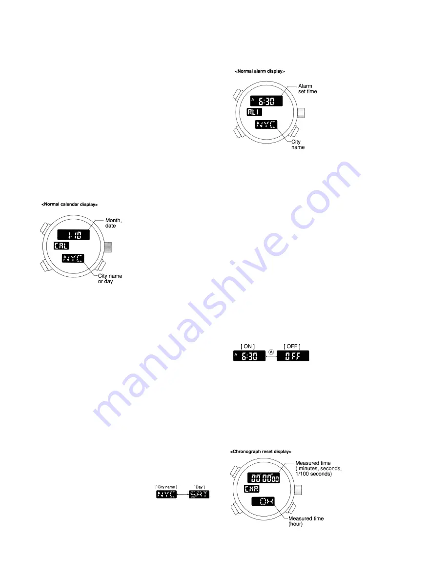 Citizen QUARTZ CTZ-B6908 Instruction Manual Download Page 3